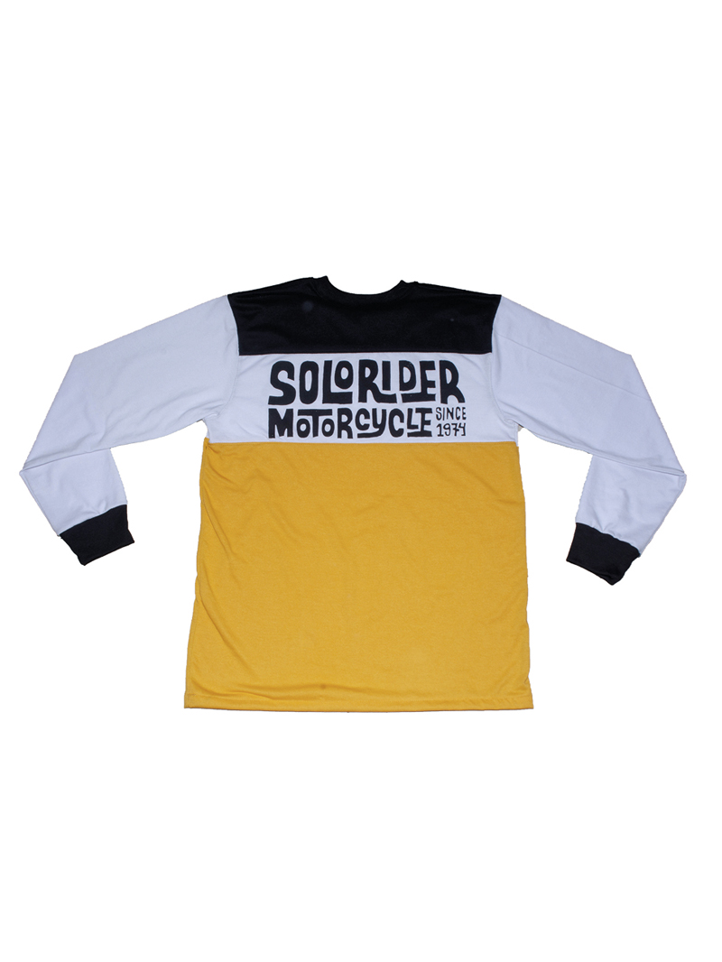 POLERA  MANGA LARGA  TRICOTA SOLO RIDER