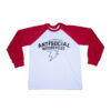antisocial_raglanpechoblanco_mangasrojas POLERA RAGLAN MANGA LARGA ANTISOCIAL