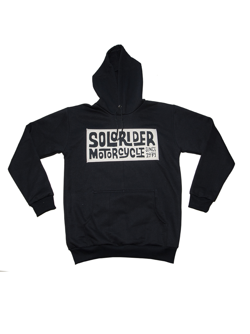 POLERON CAPUCHON SOLORIDER PARCHE