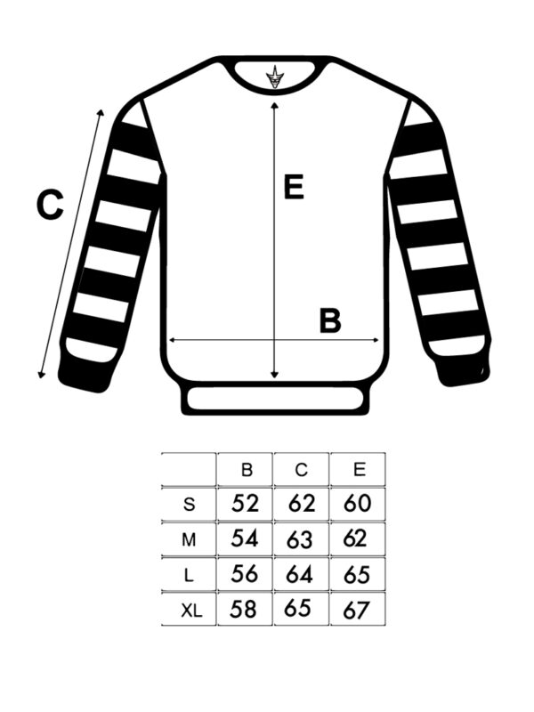 POLERON HFD MGA NEGRO GRIS