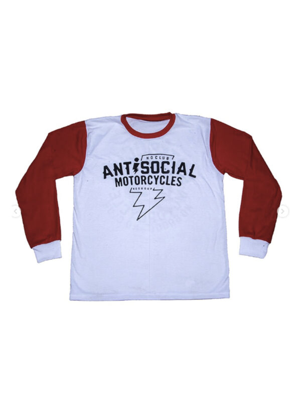 POLERA  MANGA LARGA ANTISOCIAL